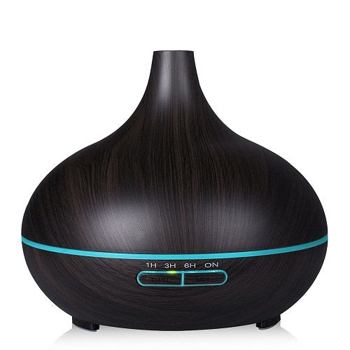300ML Air Aroma Essential Oil Diffuser Aroma Aromatherapy Humidifier with  LED 7 Color Changing Light Timing & Auto Shut-Off Quiet Natural Home