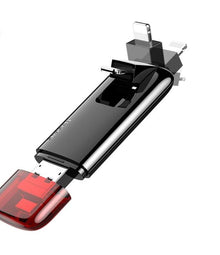 Baseus USB Flash Drive OTG Pen Drive 32GB 64GB U Disk External Storage For iPhone 7 6 iPad Micro USB Pendrive USB Memory Stick