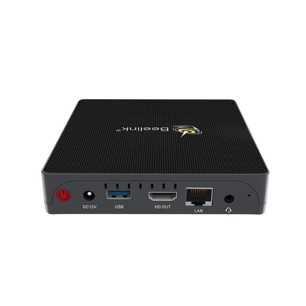 windows 10 Mini PC Intel Celeron 4GB+64GB 2.4G 5.8Gb Fanless computer