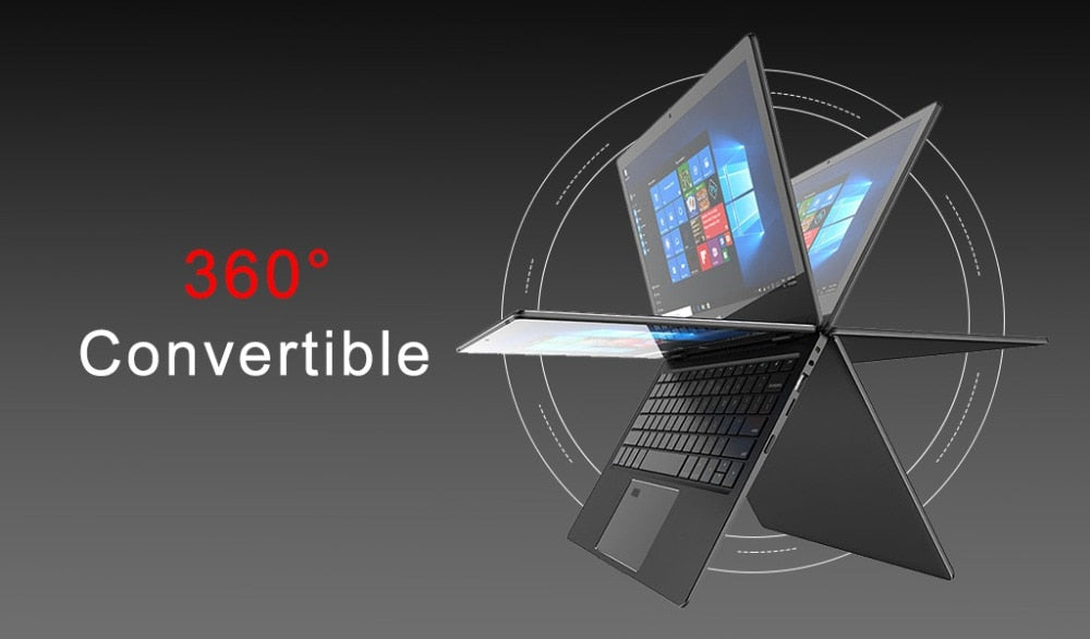 11.6 inch convertible laptops 360 degree touch screen notebook