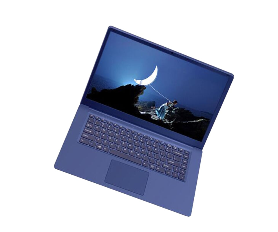 15.6inch ultra thin  laptop computer Intel Atom Quad core processor