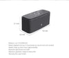 DOSS SoundBox Touch Control Bluetooth Speaker 2*6W Portable Wireless Speakers Stereo Sound Box with Bass and Built-in Mic