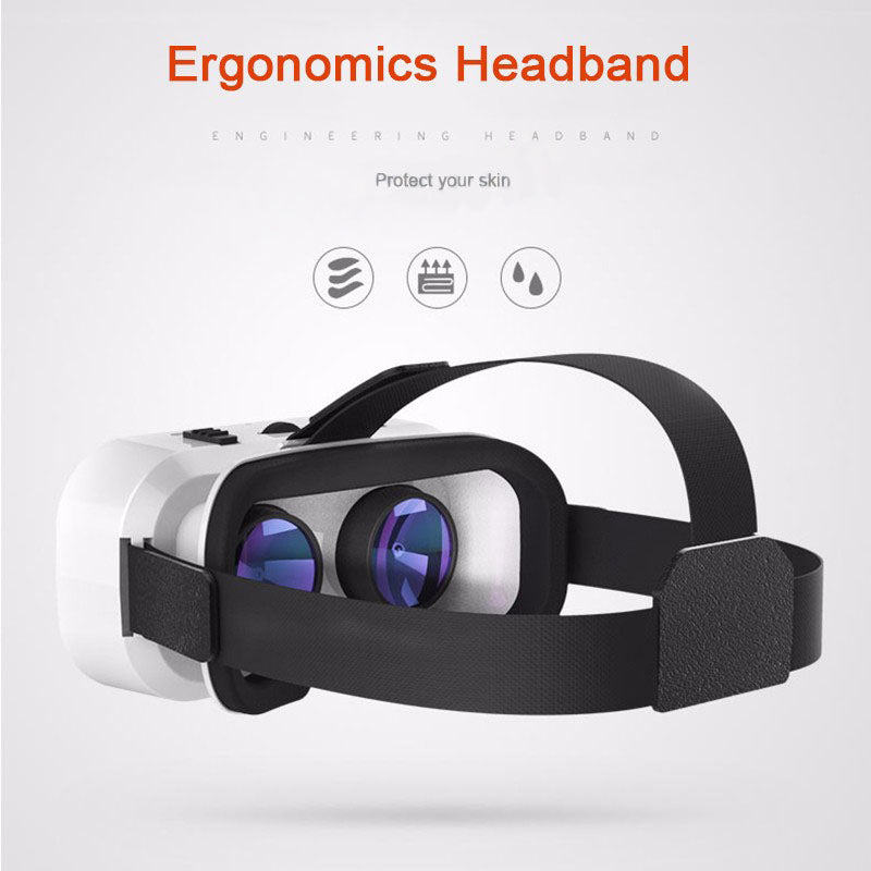 VR Headmount 4.7-6.0 Inch Mobile 3D Movie Games Virtual Reality Glasses for Smartphone