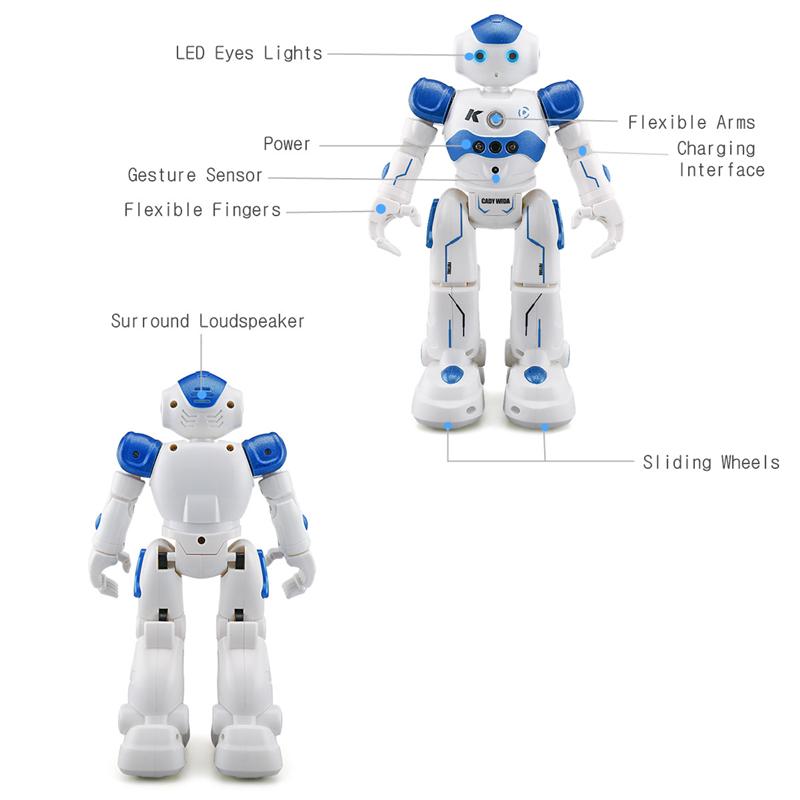 Programming Remote Control Robotica Toy Biped Humanoid Robot For Kids Birthday Gift Present