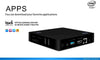 Mini PC Windows 10 Intel Atom Quad Core 2.4G 5.8G WiFi Desktop Computers