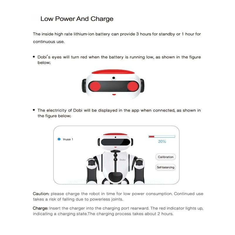 Voice Control Robot Intelligent Humanoid App Control RC DIY Robot