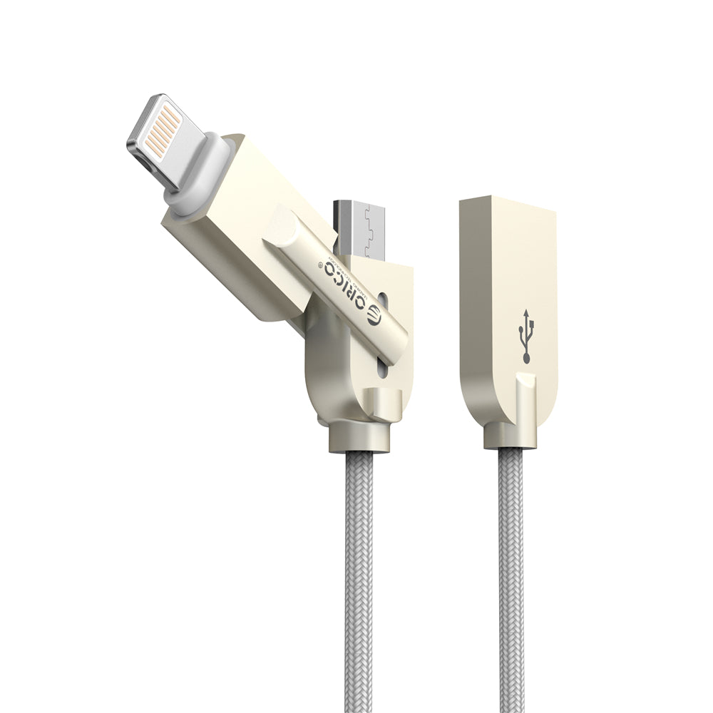 USB Charger Cable Lighting and Micro Cable Fast Charger Cord for Sumsung xiaomi Android Devices and iphone