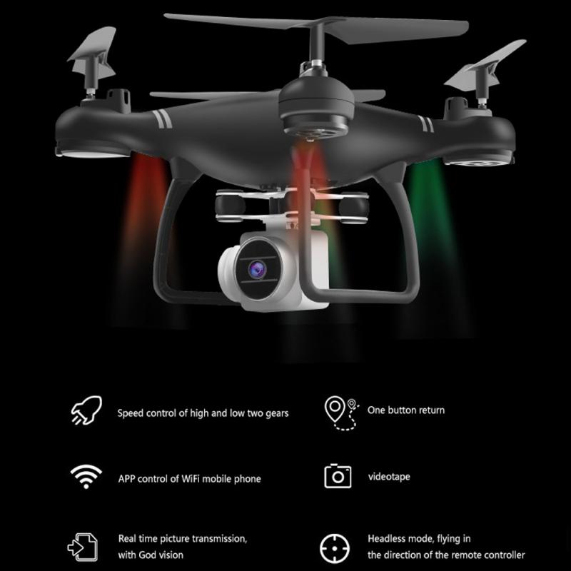 RC Helicopter Drone with Camera HD 1080P WIFI FPV Selfie Drone Professional Foldable Quadcopter 40 Minutes Battery Life KY601S