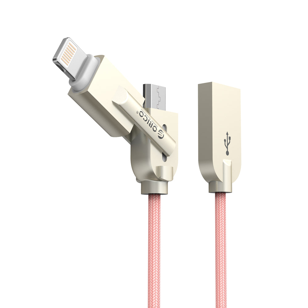 USB Charger Cable Lighting and Micro Cable Fast Charger Cord for Sumsung xiaomi Android Devices and iphone