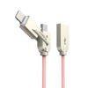 USB Charger Cable Lighting and Micro Cable Fast Charger Cord for Sumsung xiaomi Android Devices and iphone