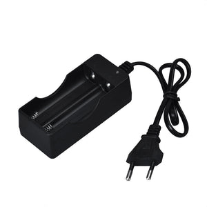 Hot Sale 18650 Battery Charger AC 110- 220V Dual Charger For 18650 3.7V Rechargeable Li-Ion Battery US EU Plug #UO