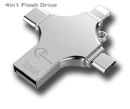 Usb Flash 16gb 32gb 64gb 128gb Pendrive USB-C Type C Encrypted DIY LOGO micro USB otg Memory Stick for iphone ios phones