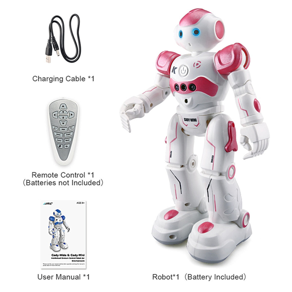 Programming Remote Control Robotica Toy Biped Humanoid Robot For Kids Birthday Gift Present