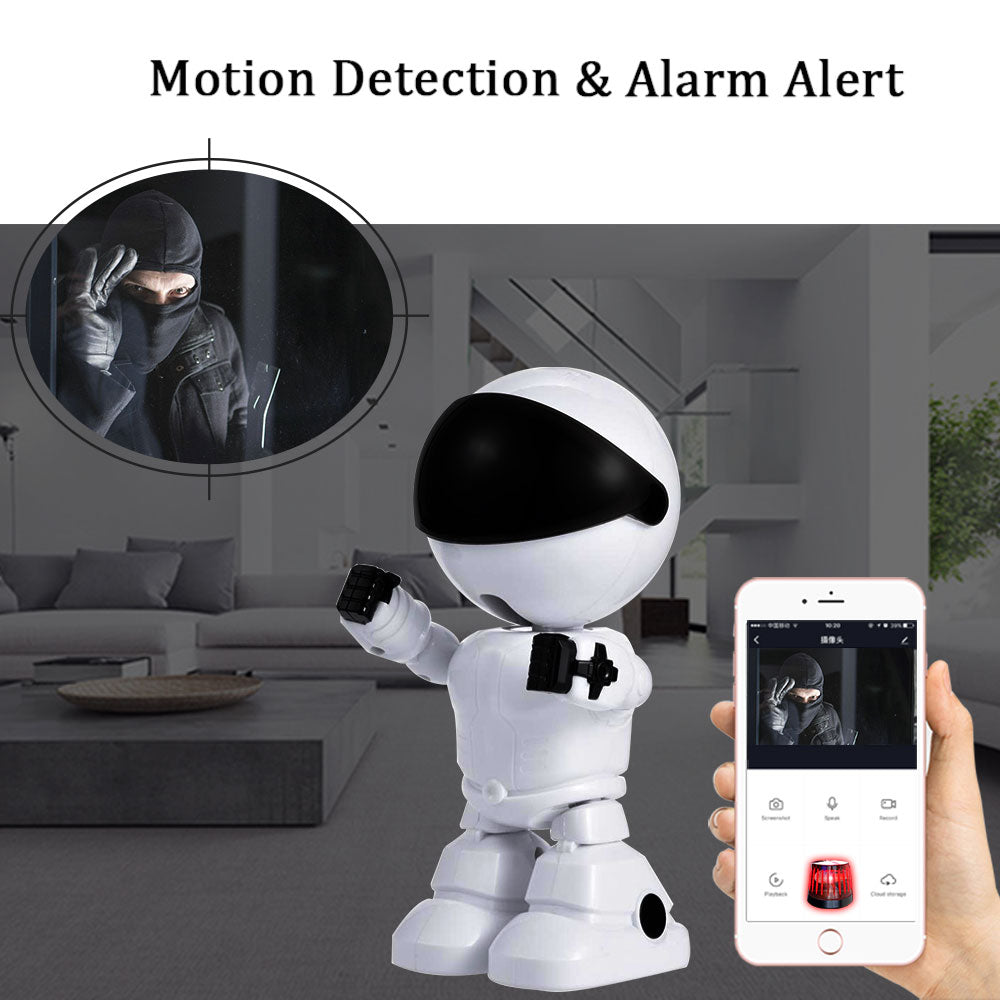 Robot Camera alexa echo 1080P HD Baby Monitor wifi Two-way Audio Network