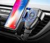 Car Wireless Charger for iPhone Xs XR X 8 10W Fast Wireless Charging for Samsung Galaxy S9 S8 Car Phone Holder Charger