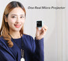 Ultramini Projector P1 (WIFI Version Option) Full HD Mini Beamer Support 70inch 64gTF with 1000mAh Battery